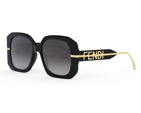 lunette fendi fs445 avec cuir|Lunettes de Soleil FENDI Femme .